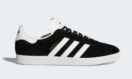 GAZELLE C BLACK WHITE GOLD