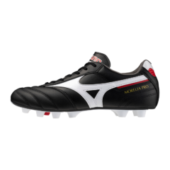 MORELIA II PRO NERA BIANCO ROSSO MIZUNO 40 ANNI