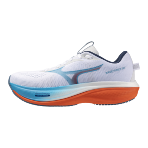 WAVE RIDER 30 BIANCA ORANGE RUNNING MIZUNO